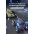 Q126 Remote Control Car Spray Tank Light Programming Drift Car Children Toys Green wheel dual control