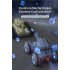 Q126 Remote Control Car Spray Tank Light Programming Drift Car Children Toys Green track single control