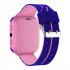 Q12b Children Smart Watch Life Waterproof Kids Positioning Call Smartwatch Remote Locator Watch For Boys Girls pink