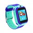 Q12b Children s Smart  Watch Silicone Waterproof Positioning Touch Screen Smart  Watch blue