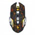 Q13 Profession Wireless Gaming  Mouse 6 Buttons 2400 Dpi Led Optical Usb Computer Silent Mouse For PC Laptop Bluetooth dual mode black