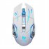Q13 Profession Wireless Gaming  Mouse 6 Buttons 2400 Dpi Led Optical Usb Computer Silent Mouse For PC Laptop Bluetooth dual mode black