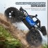 Q145 RC Car Alloy 2 4g 4wd Remote Control Car 1 16 RC Rock Crawler All Terrain Off Road Truck Toy Blue