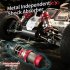 Q146 1 14 2 4g RC Car Electric Four Wheel Drive Off Road Vehicle Rechargeable High Speed Racing Car Black