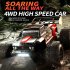 Q146 1 14 2 4g RC Car Electric Four Wheel Drive Off Road Vehicle Rechargeable High Speed Racing Car Black
