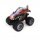 Q148 Dinosaur Trucks For Boys 1:16 Scale 2WD Remote Control Climbing Car Toys For Kids Birthday Gifts Brown