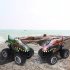 Q148 Dinosaur Trucks For Boys 1 16 Scale 2WD Remote Control Climbing Car Toys For Kids Birthday Gifts green