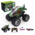 Q148 Dinosaur Trucks For Boys 1 16 Scale 2WD Remote Control Climbing Car Toys For Kids Birthday Gifts green