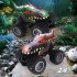 Q148 Dinosaur Trucks For Boys 1 16 Scale 2WD Remote Control Climbing Car Toys For Kids Birthday Gifts green