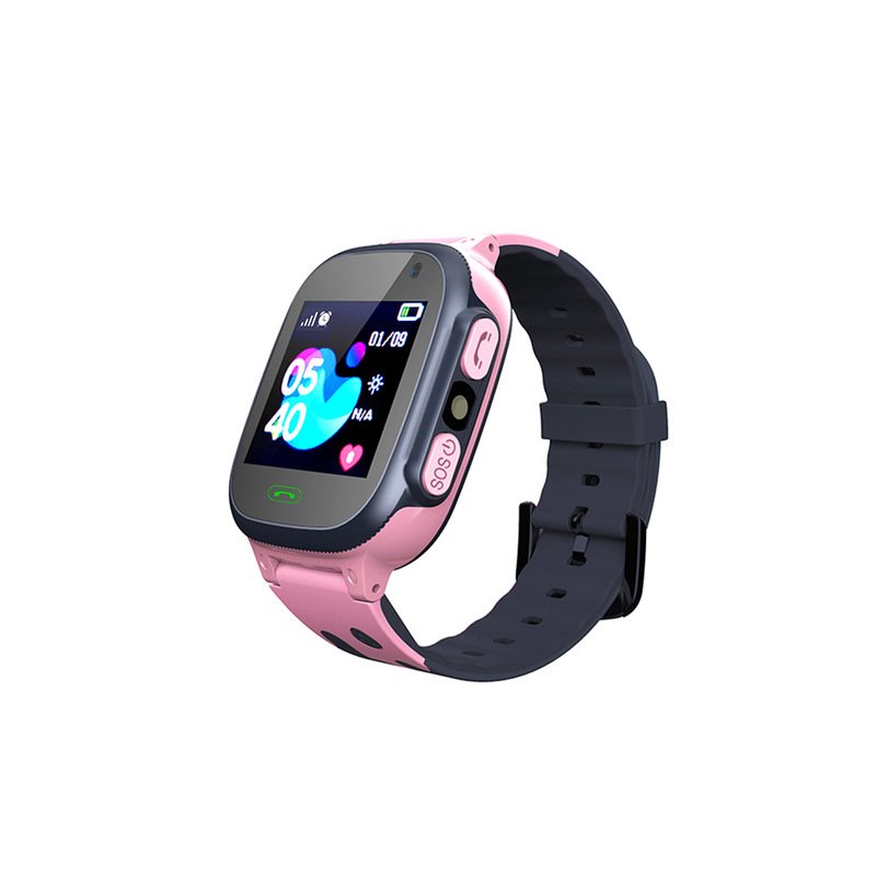 Q15 Kids Smart Watch Children SOS Antil-lost Waterproof Smartwatch 2G SIM Card Clock Location Tracker Watch Pink