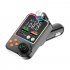 Q15 Wireless Fm Transmitter Pd Dual Usb Charger Bluetooth 5 0 Hands Free Car Kit Fm Modulator Black