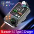 Q15 Wireless Fm Transmitter Pd Dual Usb Charger Bluetooth 5 0 Hands Free Car Kit Fm Modulator Black
