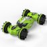 Q150 2 4GHz RC Stunt Car 1 16 4WD Amphibious Double sieded Off Road Climbing Remote Control Twist Car For Boys Gifts green