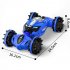 Q150 2 4GHz RC Stunt Car 1 16 4WD Amphibious Double sieded Off Road Climbing Remote Control Twist Car For Boys Gifts green