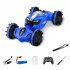Q150 2 4GHz RC Stunt Car 1 16 4WD Amphibious Double sieded Off Road Climbing Remote Control Twist Car For Boys Gifts blue