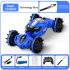 Q150 2 4GHz RC Stunt Car 1 16 4WD Amphibious Double sieded Off Road Climbing Remote Control Twist Car For Boys Gifts yellow