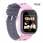 Q16 Waterproof <span style='color:#F7840C'>Children</span> Watch GPS Positioning SIM Card Smart Watch With Breathing Light USB APP Phone Watch Q16 pink ordinary