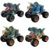 Q160 Kids Remote Control Dinosaur Car With Light Spray 2 4 GHz Rechargeable Rc Stunt Off road Vehicle Toys For Kids Birthday Gifts A GREEN