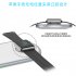 Q18 3 in 1 ABS Wireless Fast Charger Stand for iPhone iWatch and Airpods white