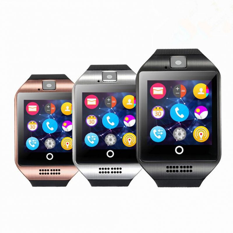 gold mobile watch
