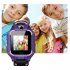 Q19 Smart Watch Children Smartwatch Camera Bracelet LBS Position Lacation Tracker SOS Anti lost Baby Watch Voice Chat Alarm Clock purple