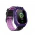Q19 Smart Watch For Kids Children Smartwatches Positioning Touch Screen Camera English Version Deep Swimming Grade Waterproof purple