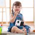 Q2 HD Mini Movie Projector Portable Home Theater Projector Movie Projector Blue US Plug