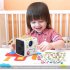 Q2 HD Mini Movie Projector Portable Home Theater Projector Movie Projector Blue US Plug