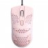 Q2 Wired USB Gaming Mice 1200 2400 4800DPI RGB Backlit 4 Buttons Ergonomic Design Lightweight Computer Mouse pink