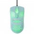 Q2 Wired USB Gaming Mice 1200 2400 4800DPI RGB Backlit 4 Buttons Ergonomic Design Lightweight Computer Mouse pink