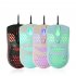 Q2 Wired USB Gaming Mice 1200 2400 4800DPI RGB Backlit 4 Buttons Ergonomic Design Lightweight Computer Mouse pink