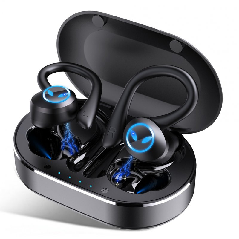 Q25 Pro Wireless Earphones Bluetooth Stereo Bass Earbuds Sports Gaming Headset