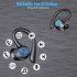 Q25 Pro Noise Cancelling Wireless Earphones Bluetooth compatible Stereo Bass Earbuds Ear Hook Sports Gaming Headsets black