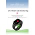 Q25 Smart Watch Bluetooth compatible Calling With Body Temperature Heart Rate Blood Oxygen Detection Multi sport Mode Smartwatch blue