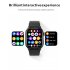 Q25 Smart Watch Bluetooth compatible Calling With Body Temperature Heart Rate Blood Oxygen Detection Multi sport Mode Smartwatch black