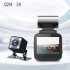 Q2m 2k Hd Dash Camera 135 degree Wide angle Lens Night Vision Driving Recorder Automatic Video Dvr G sensor silver black