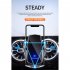Q3 Car Wireless  Charger Car Wireless Charging Phone Holder Mobile Stand Steady Fixed Upgrade Infrared Sensor Bracket Charger silver