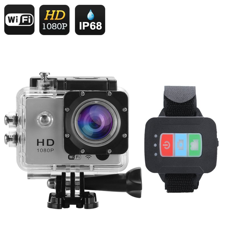 Q3 Wi-Fi Sports Action Camera (Silver)