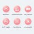 Q5 Auto Tracking Phone Holder 360 Degree Rotation Phone Camera Mount Rechargeable Phone Stand Stabilizer Holder Black