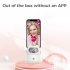 Q5 Auto Tracking Phone Holder 360 Degree Rotation Phone Camera Mount Rechargeable Phone Stand Stabilizer Holder Pink