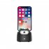 Q5 Auto Tracking Phone Holder 360 Degree Rotation Phone Camera Mount Rechargeable Phone Stand Stabilizer Holder Pink