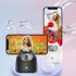 Q5 Auto Tracking Phone Holder 360 Degree Rotation Phone Camera Mount Rechargeable Phone Stand Stabilizer Holder Pink
