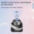 Q5 Auto Tracking Phone Holder 360 Degree Rotation Phone Camera Mount Rechargeable Phone Stand Stabilizer Holder Pink
