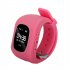 Q50 Anti lost Kids Smart Watch Gps Locator Remote Monitoring Position Phone Oled Screen Green