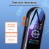 Q53 Digital Voice Recorder With Playback USB Charge MP3 Player Password Function Color Screen Metal Housing Audio Recorder For Lectures Meeting Class Interview 