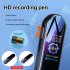 Q53 Digital Voice Recorder With Playback USB Charge MP3 Player Password Function Color Screen Metal Housing Audio Recorder For Lectures Meeting Class Interview 