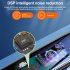 Q53 Digital Voice Recorder With Playback USB Charge MP3 Player Password Function Color Screen Metal Housing Audio Recorder For Lectures Meeting Class Interview 