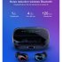 Q61 Tws Sports Bluetooth compatible  5 0  Earphones Wireless Stereo 9d Surround Sound Large Capacity Noise Cancelling Gaming Headset black