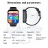 Q668 Smart Watch Large Screen Android 4g Bluetooth Call Heart Rate Monitor Wifi Internet Bracelet Gold