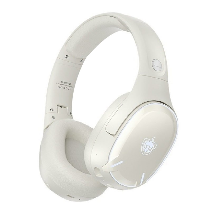 Q6S Gaming Headphones with Mic Lighting HIFI Triple Frequency Sound Headphone